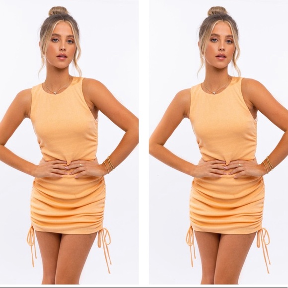 Level Up Ruched Mini Dress - Picture 3 of 6